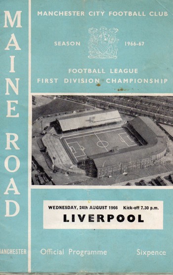 Match programme